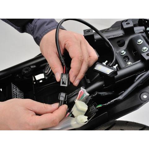 DAYTONA（デイトナ） 99886 ライセンスランプカプラー 2極 HX060型防水