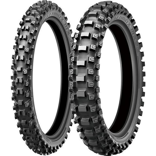 DUNLOP MX33 オフロードタイヤ 2本セット モトクロス エンデューロ MXA