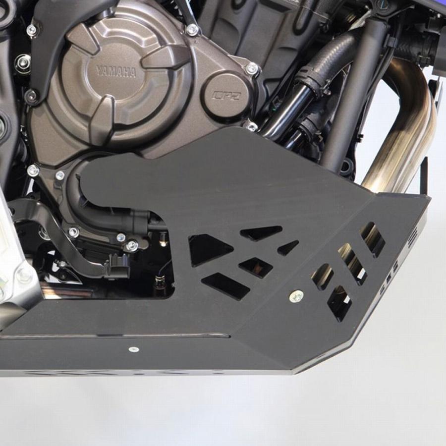 AXP AX1564 アドベンチャー スキッドプレート ブラック テネレ700用 エンジンガード ダートフリーク