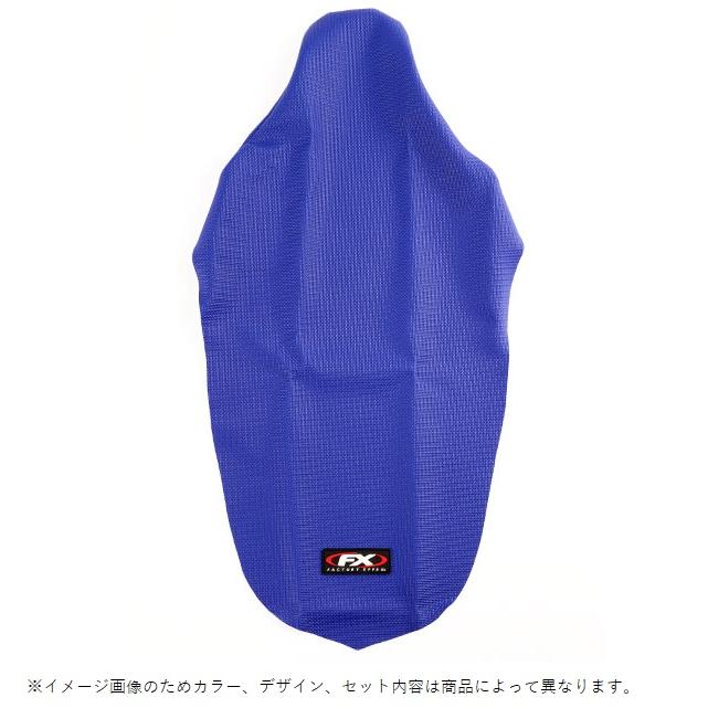 FACTORY EFFEX FX86-24235 オールグリップ シートカバー ブルー WR250R