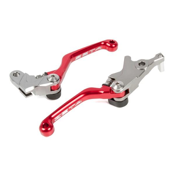 ZETA ジータ ダートフリーク ZE44-5013 ピボットレバーセット CP CRF250L レッド 赤 3Fi