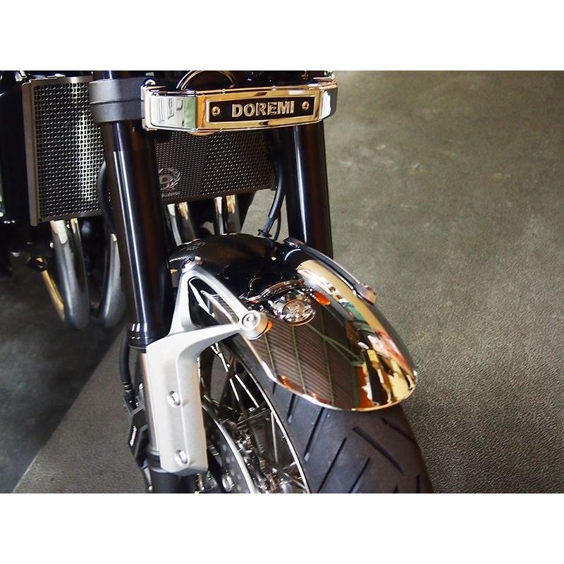 ドレミコレクション 35102 フロントフェンダー メッキ Z900RS/CAFE 