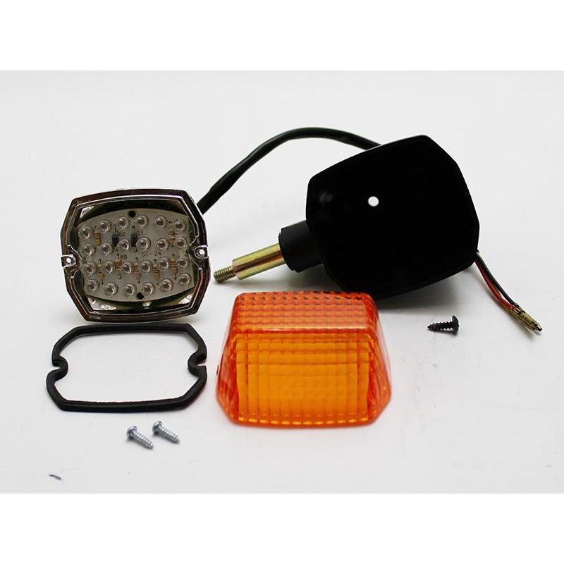ドレミコレクション 80106 LEDウインカー フロント左セット GPZ900R ウィンカー 指示器 電装系 パーツの画像
