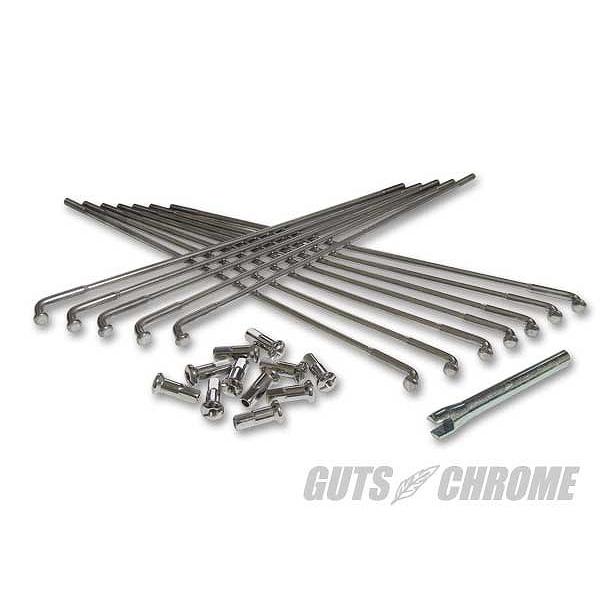 Drag Specialties ドラッグスペシャリティーズ 0211-0119 21インチ スポークセット ステンレス 40pc