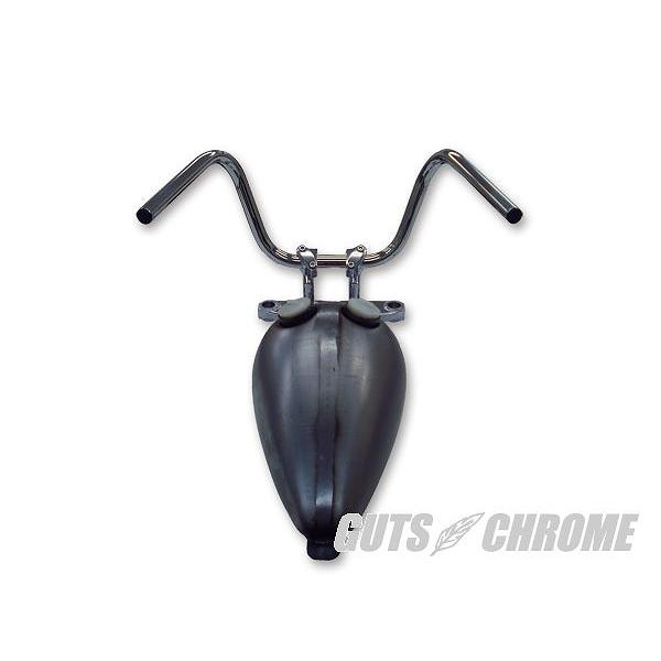 GUTS CHROME ガッツ クローム 2000-0612 クローム CHOPPER チョッパーバー ハンドル ヘコミ有り