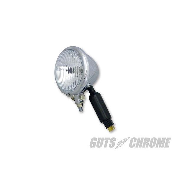 GUTS CHROME ガッツ クローム 5500-0007 4.5インチ ヘッドライト クローム ノーマルレンズ