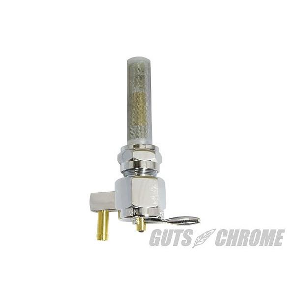 GUTS CHROME ガッツ クローム 8600-5252 13/16NPT ヘックスタイプ ガソリンコック90° ストレート