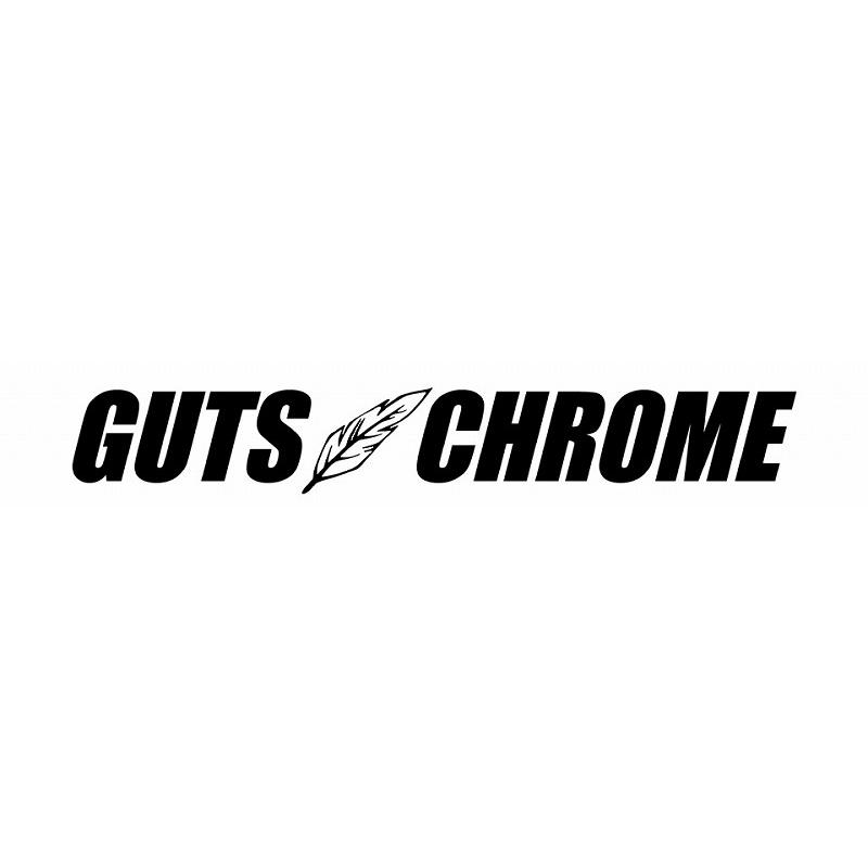 GUTS CHROME きもっ玉 クローム MK-120 溶接用えり巻き挙げ句のはて メガホン 45粍 飾り気の無い きもっ玉 クローム 車、バイク、自転車-バイク-その他バイクパーツ、アクセサリー用品