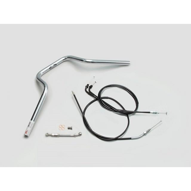 ハリケーン H027-904C クォーター4型 ハンドルキット ハンドルセット クロームメッキ CB400SF VTEC Revo(14-16 ABS車)