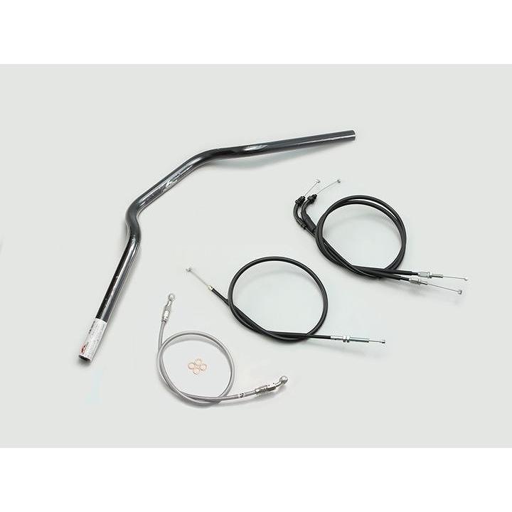 ハリケイン H032-009B 手持ち部分仕掛ける ヨーロピアン1型 黒いこと CB250R ABS無車 ハンドル-車、バイク、自転車-ハンドルキット
