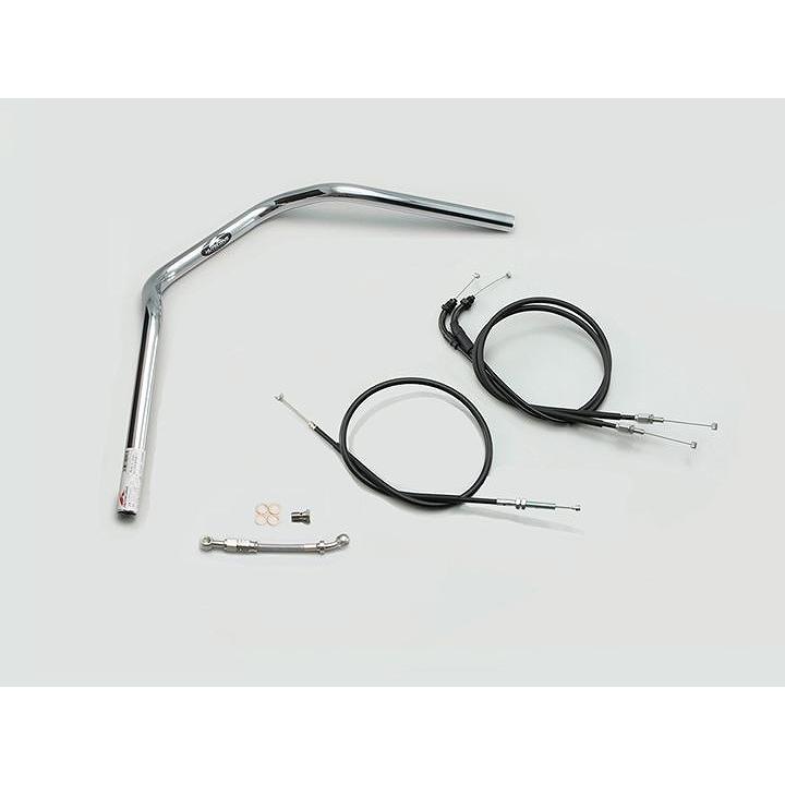 ハリケーン H033-046C ハンドルセット ナロー2型 クロームメッキ CB125R