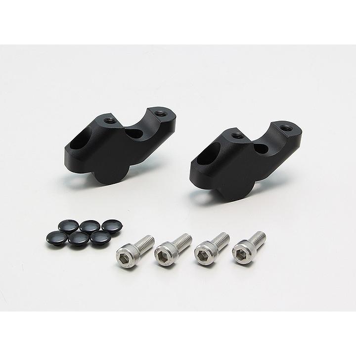 ハリケーン HB0563B セットバックスペーサー ブラックアルマイト