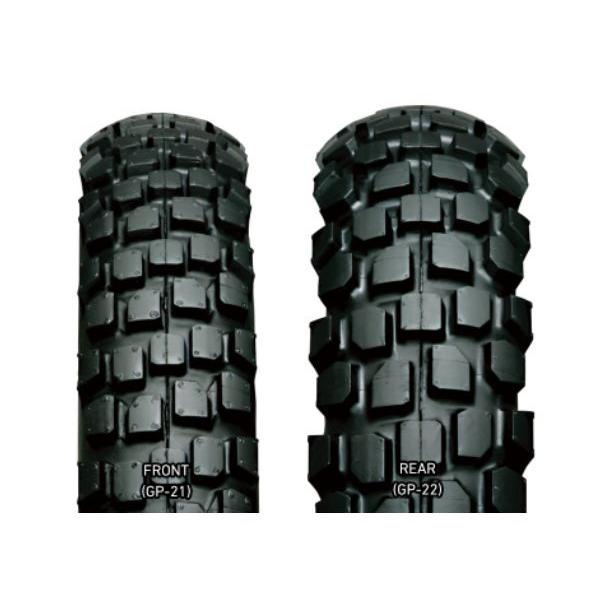 ぶーこ IRC 109649 フットルース GP-21 100/90-19 M/C 57S WT 19インチ