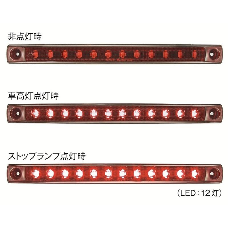 KOITO コイト LED-STOPLM LED車高灯&ストップランプ(横型) コネクタ