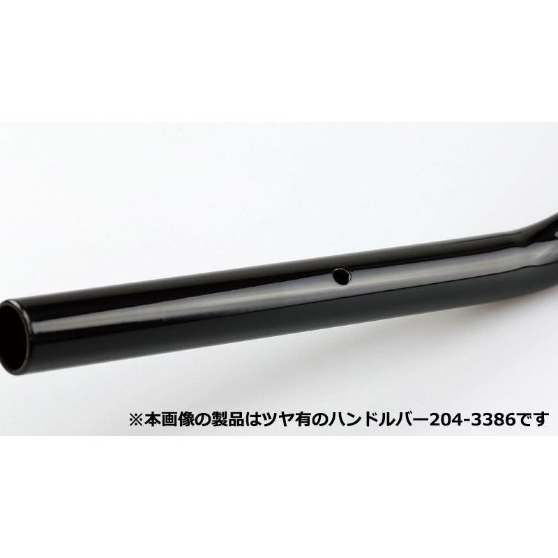 キジマ 204-3387 ハンドルバー マットブラック 65mmバック レブル250/500 新型対応品｜bikeman4mini｜03