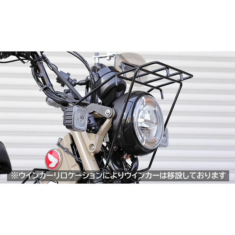 キジマ 210-2755 フロントキャリア ブラック 黒 CT125 ハンターカブ ラック 荷台 前の画像