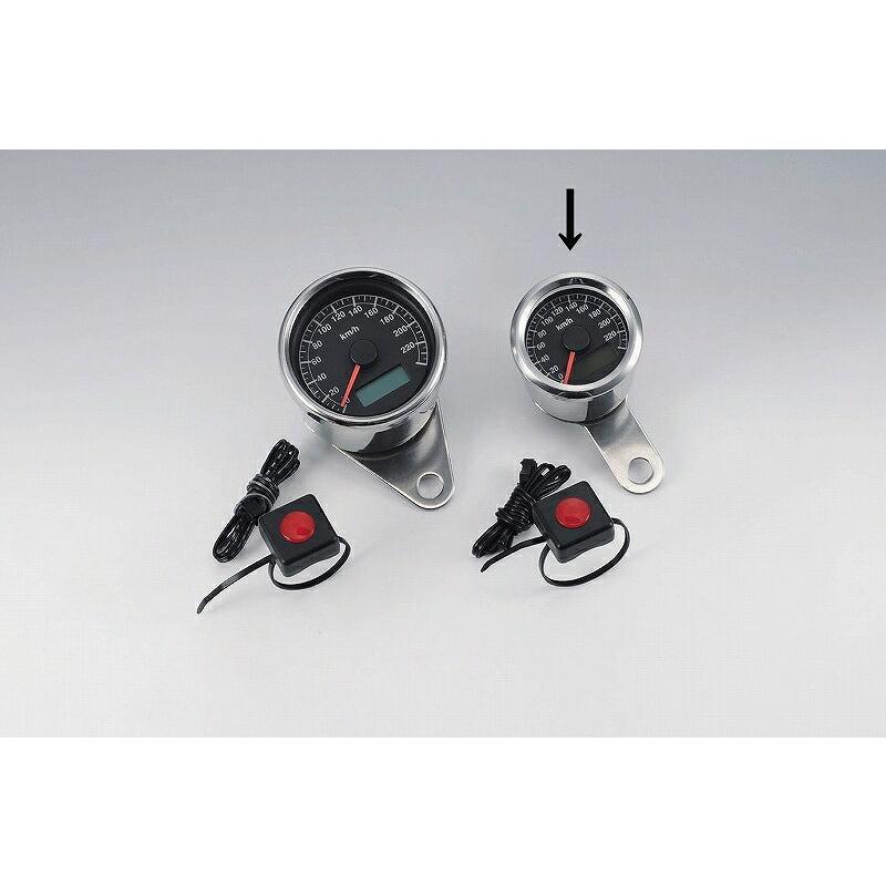 キジマ 510-024 スピードメーター パルスシキ クロパネル 240km/h