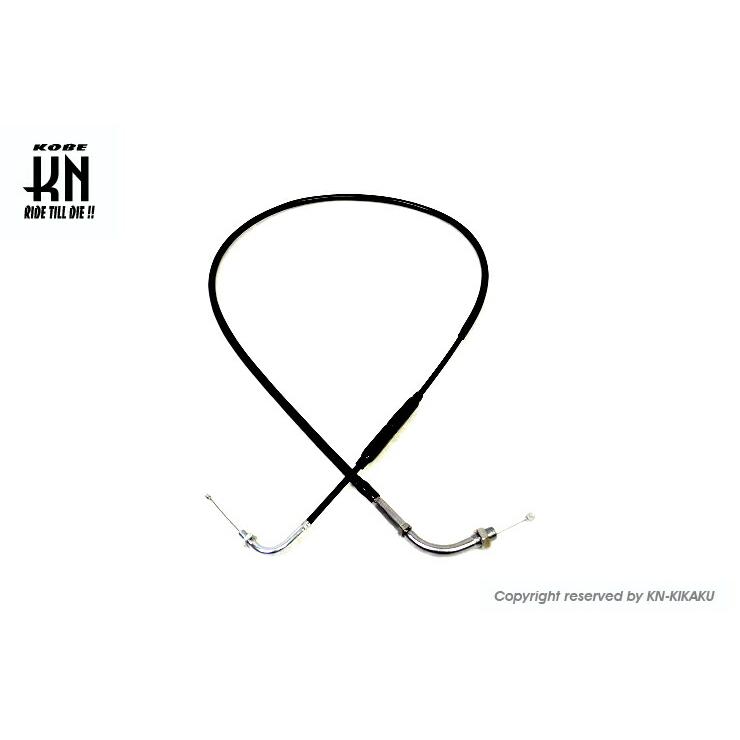 KN企画 KN-TCU-650 ビッグキャブ用 KNスーパースロットルケーブル L字