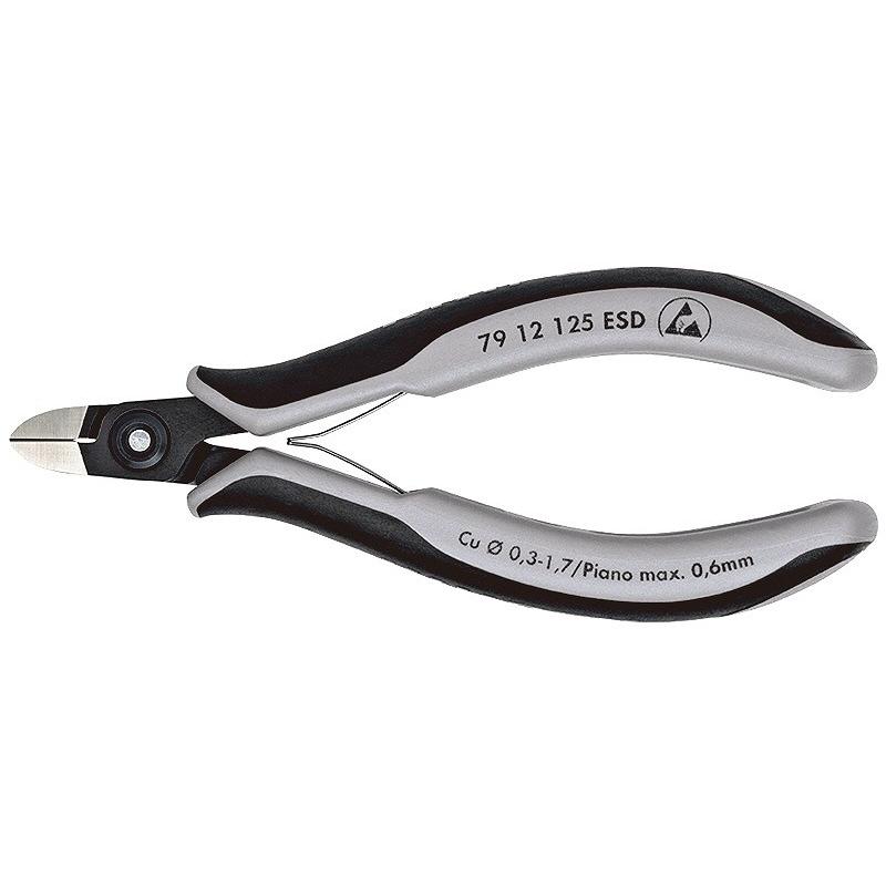 KNIPEX クニペックス 7912-125ESD エレクトロニクスニッパー