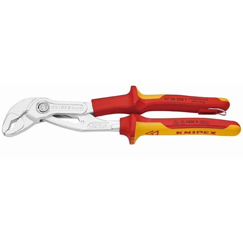 KNIPEX クニペックス 8726-250TBK 絶縁コブラ 1000V 落下防止 ブラック 250mm