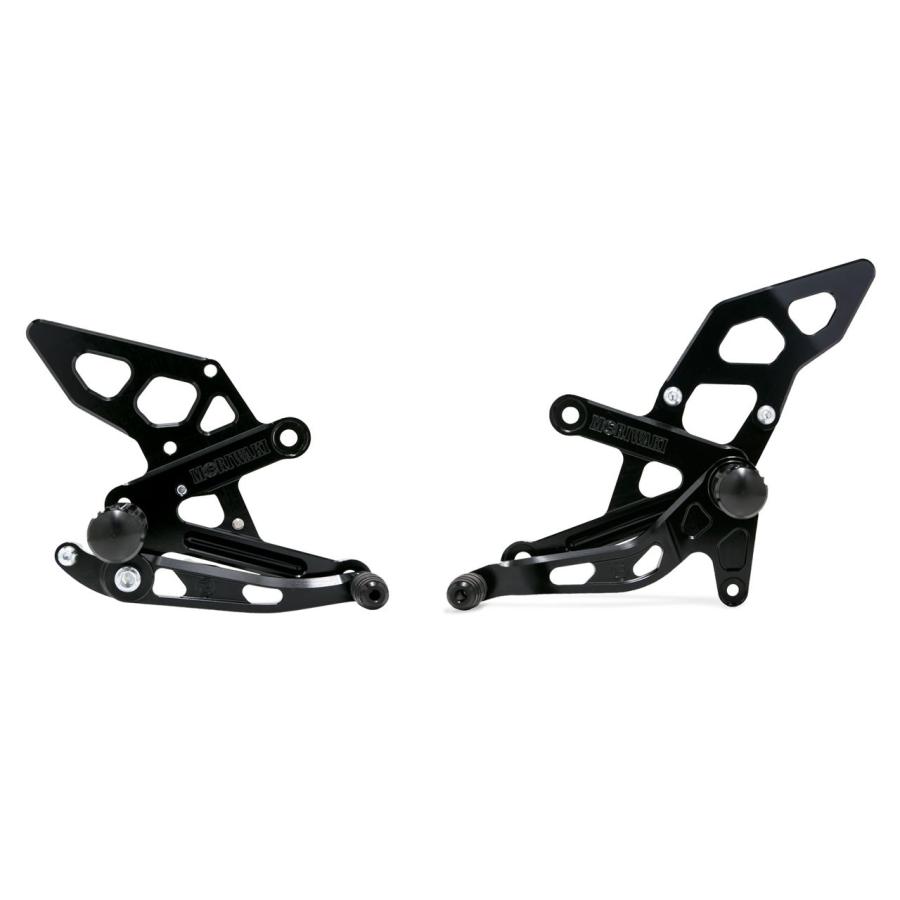モリワキ 05060-2B1T8-01 バックステップキット CBR250RR 17-19/20-22/23 ブラックアルマイト 886g 1セット 黒 バイク カスタムの画像