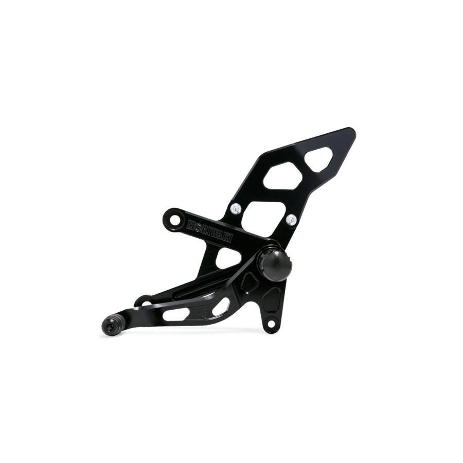 モリワキ 05060-2B1T8-01 バックステップキット CBR250RR 17-19/20-22/23 ブラックアルマイト 886g 1セット 黒 バイク カスタムの画像