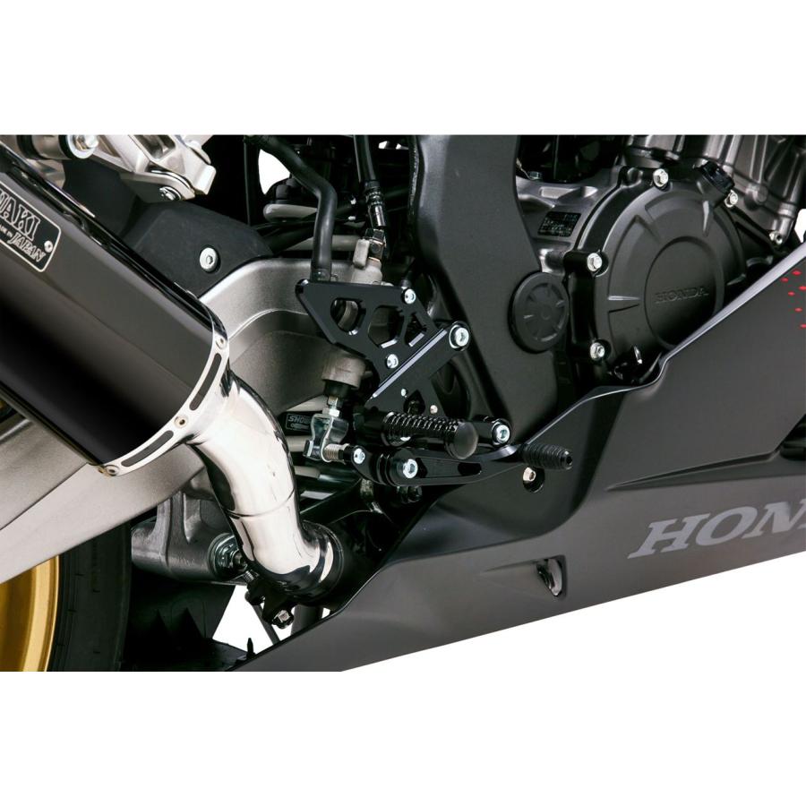 モリワキ 05060-2B1T8-01 バックステップキット CBR250RR 17-19/20-22/23 ブラックアルマイト 886g 1セット 黒 バイク カスタムの画像