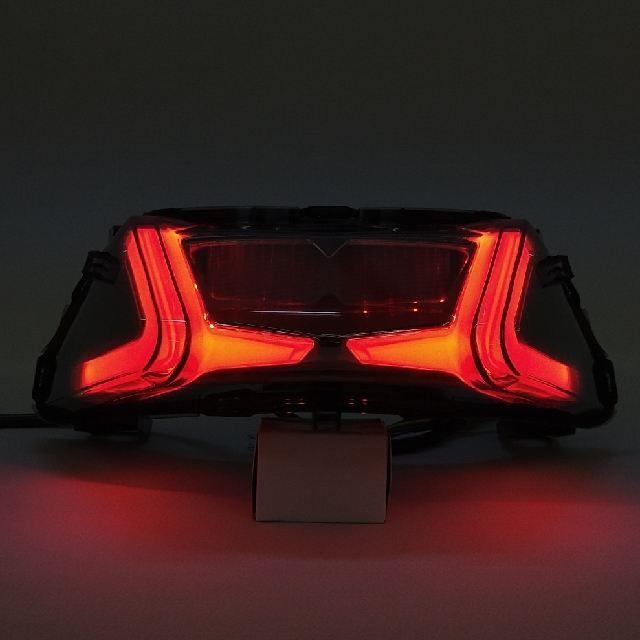 ODAX JST-353032CG-W-S インテグレートテールライト ウインカー内蔵式 ライトスモーク KATANA カタナ LED ウィンカー 電装 パーツ オダックス_2