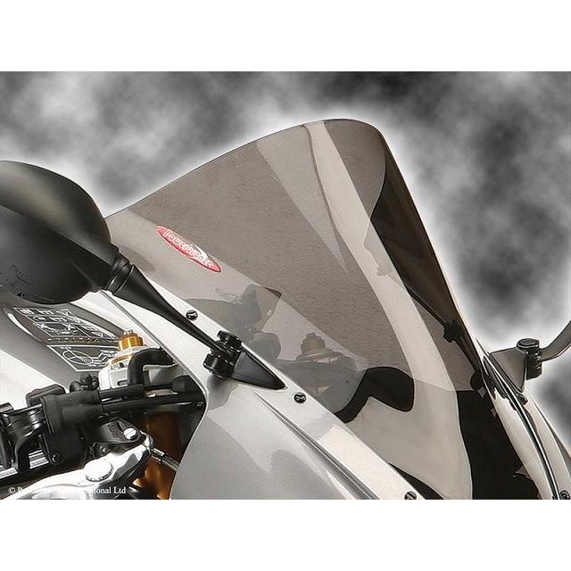 Power Bronze パワーブロンズ 400-T109-002 エアフロースクリーン TRIUMPH トライアンフ デイトナ675(06-08) ダークスモーク