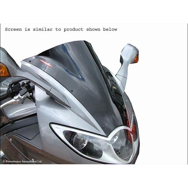 Power Bronze パワーブロンズ 400-T112-002 エアフロースクリーン TRIUMPH トライアンフ スプリンントGT(10-14)/ST(11) ダークスモーク