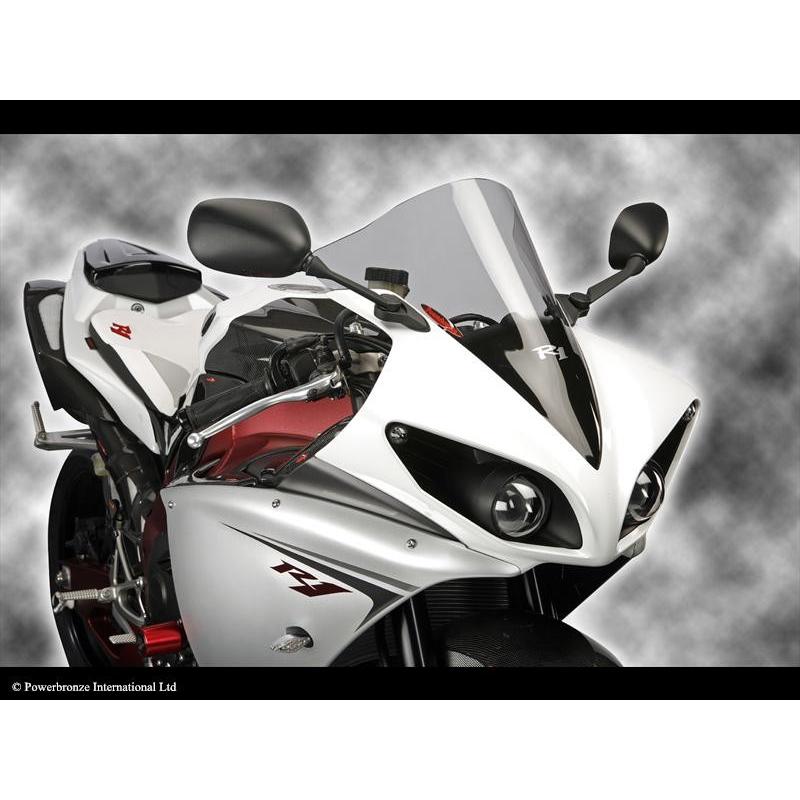 Power Bronze パワーブロンズ 400-Y121-001 エアフロースクリーン ライトスモーク YZF-R1(09-12)