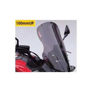 Power Bronze パワーブロンズ 420-H142-001 ネイキッドスクリーン ライトスモーク NC700X(12-) +100mmUP