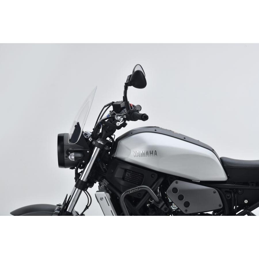 MRA スクリーン ツーリング クリア 幅380×長さ320mm XSR700 4025066156207 ウインドシールド バイザー 風防 風よけ 外装 プロト_2