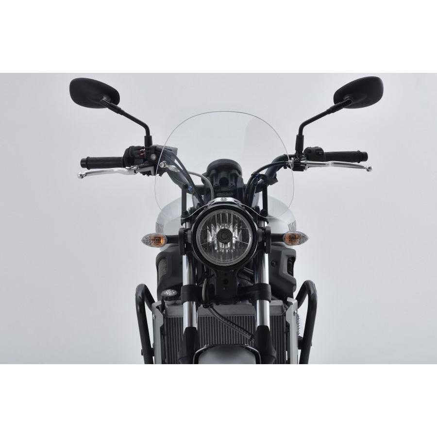 MRA スクリーン ツーリング クリア 幅380×長さ320mm XSR700 4025066156207 ウインドシールド バイザー 風防 風よけ 外装 プロト_3
