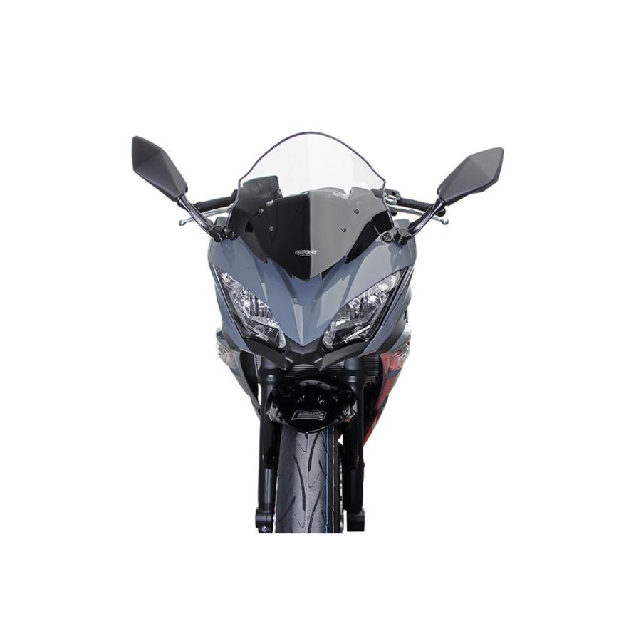 MRA スクリーン ツーリング クリア 幅370×長さ395mm ニンジャ650 4025066161911 ウインドシールド バイザー 風防 風よけ 外装 プロト_4