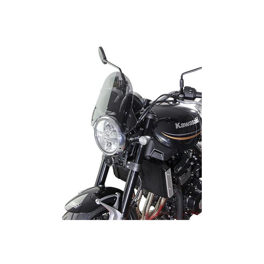 MRA スクリーン スポーツ スモーク 幅320×長さ290mm Z900RS 4025066163250 ウインドシールド バイザー 風防 風よけ 外装 プロト_3
