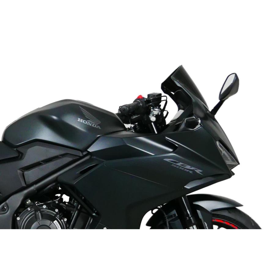 MRA スクリーン レーシング ブラック 幅270×長さ320mm CBR400R 4025066175956 ウインドシールド バイザー 風防 風よけ 外装 プロト_3
