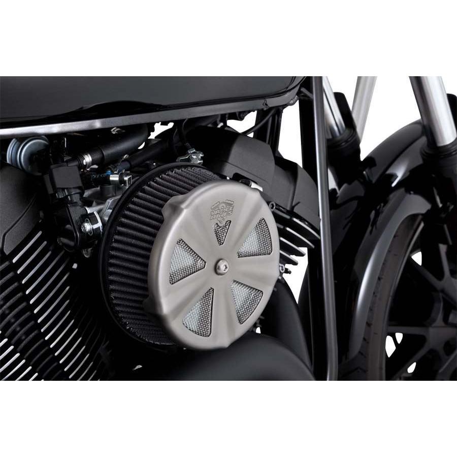 バンス&ハインズ 71023 VO2 エアインテイク エアクリーナー ネイキッド ブラック/シルバー ボルト XVS950R エアフィルター プロト |  | 01