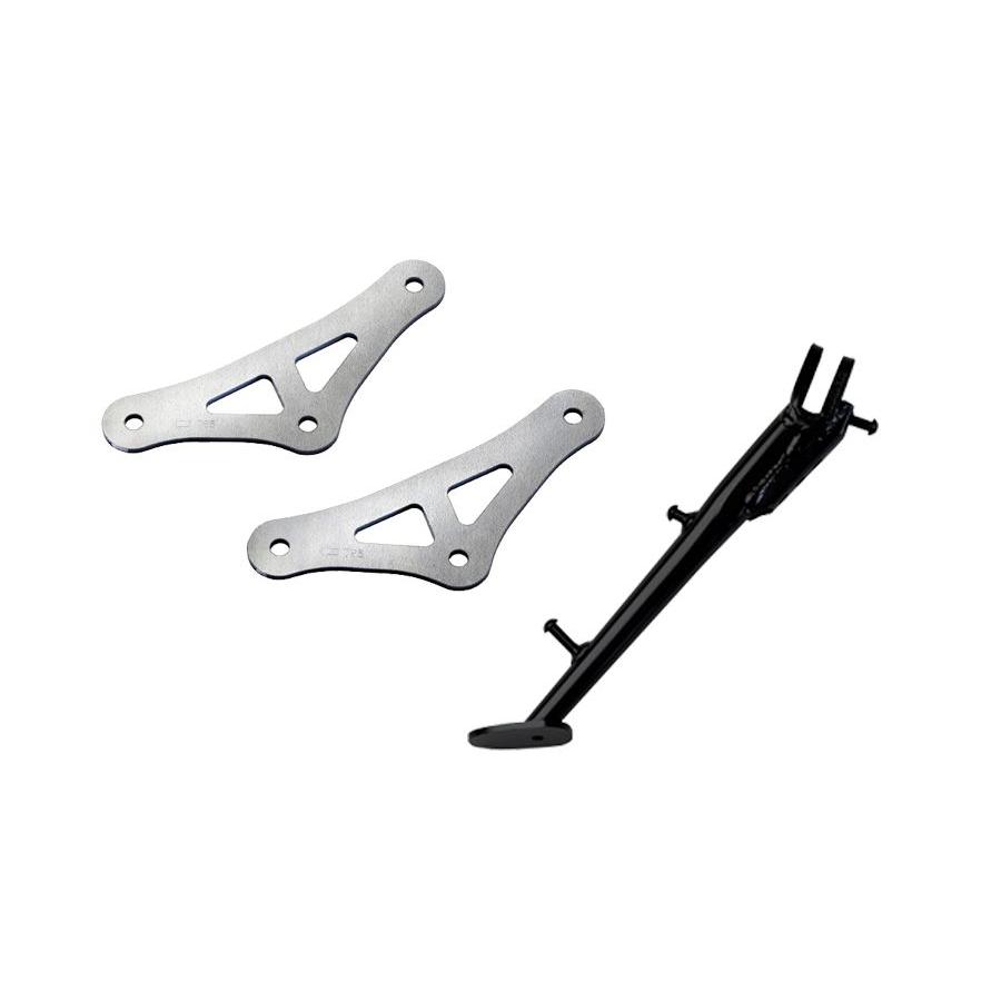 エフェックス PHA765D-SET ローダウンCOMPキット 20mmダウン 三角プレートタイプ シルバー ニンジャ1000/SX EFFEX | 