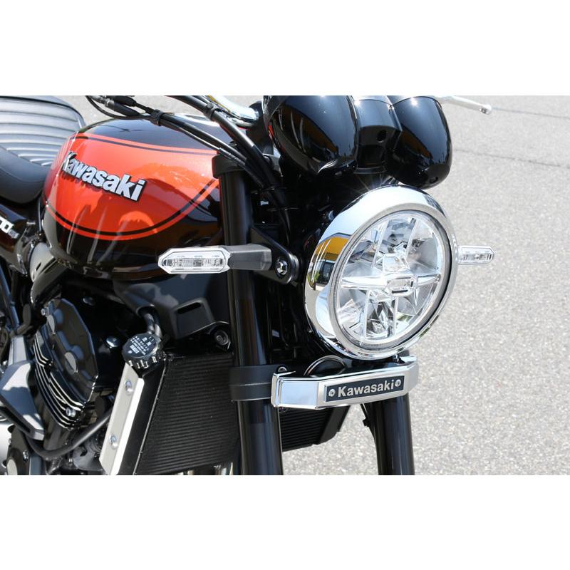 PMC ピーエムシー 189-1025 ステムエンブレム \u0026 マウントステーセット KAWASAKI クロームメッキ Z900RSの画像