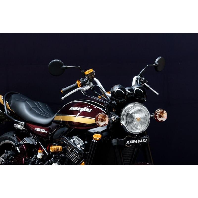 PMC 189-5705 Z900RS専用 ハンドルバー -YBシボリ ゴールド +30mm