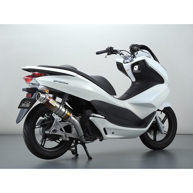 PCX150 (esp) KF12 マフラー イグジスト Ti チタン 325-010-01 リアライズ PCX150 マフラーの画像