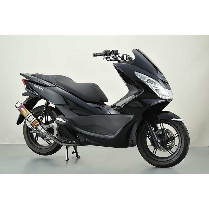 PCX150 (esp) KF18 マフラー ブリンク Ti チタン 330-011-01 リアライズ PCX150 マフラー