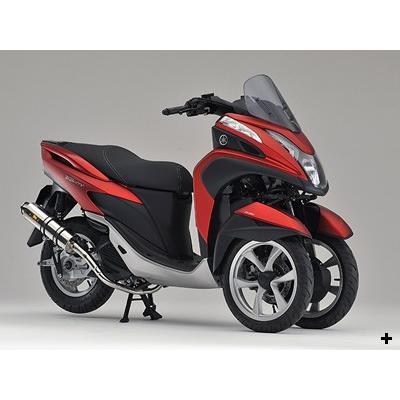 トリシティ125 AF61 マフラー 22Racing SUS ステンレス 331-009-00 