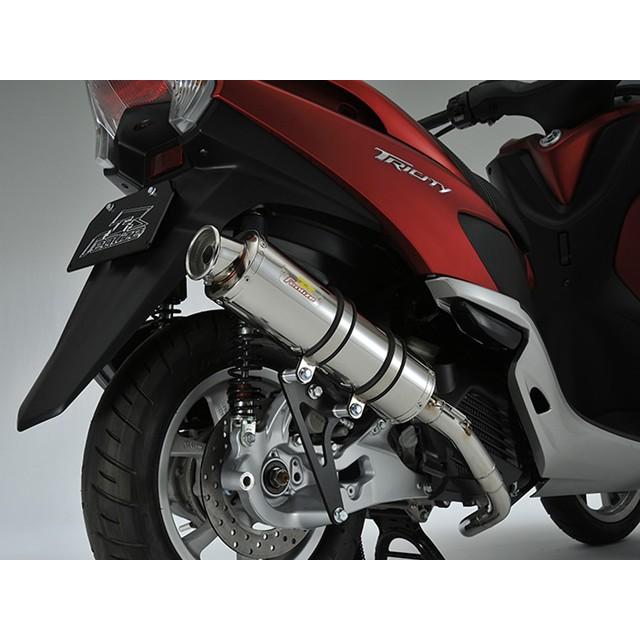 トリシティ125 AF61 マフラー 22Racing SUS ステンレス 331-009-00