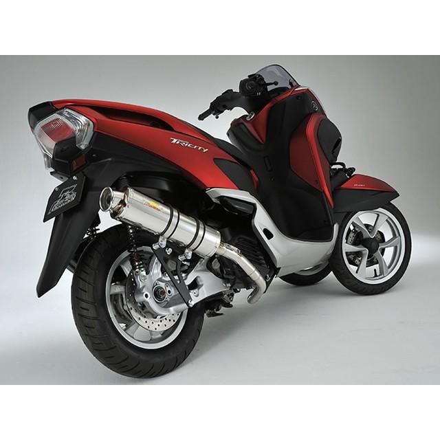 トリシティ125 AF61 マフラー 22Racing SUS ステンレス 331-009-00 