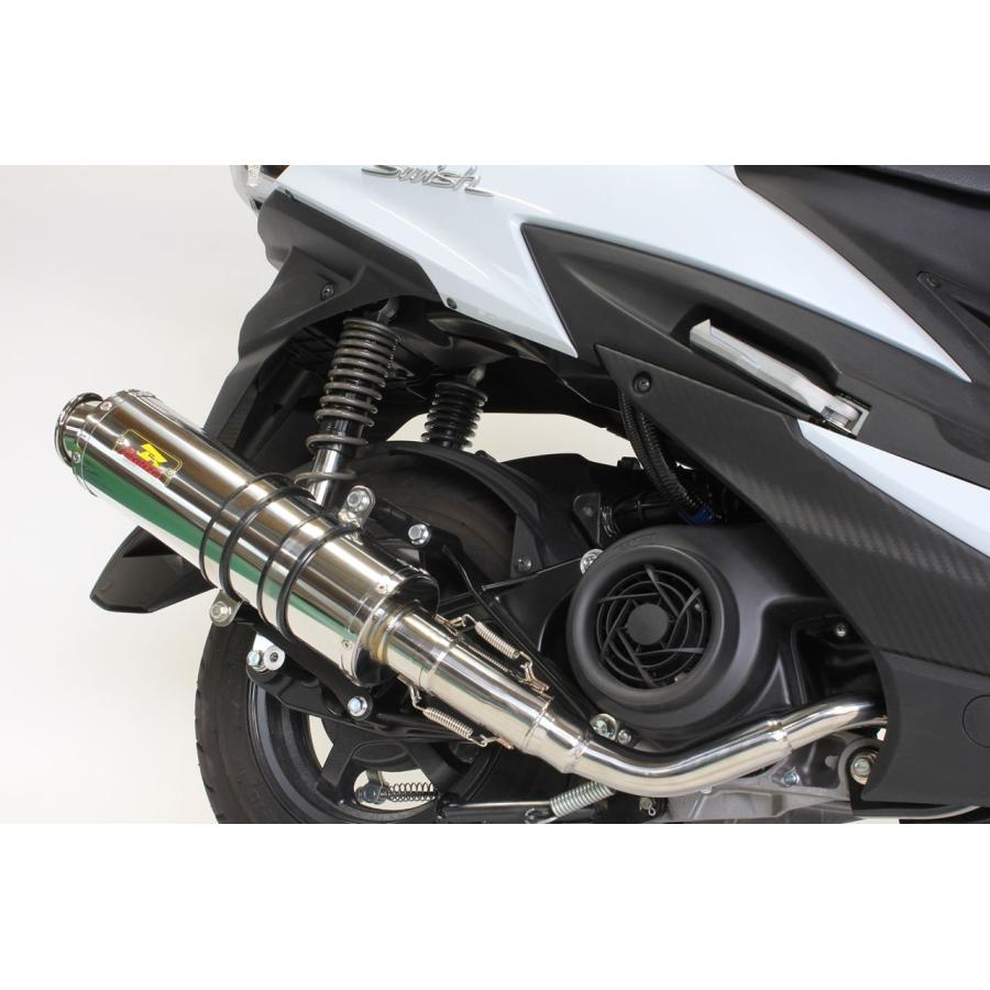 ssです。 リアライズ 347-009-00 22Racing ステンレス マフラー スウィッシュ