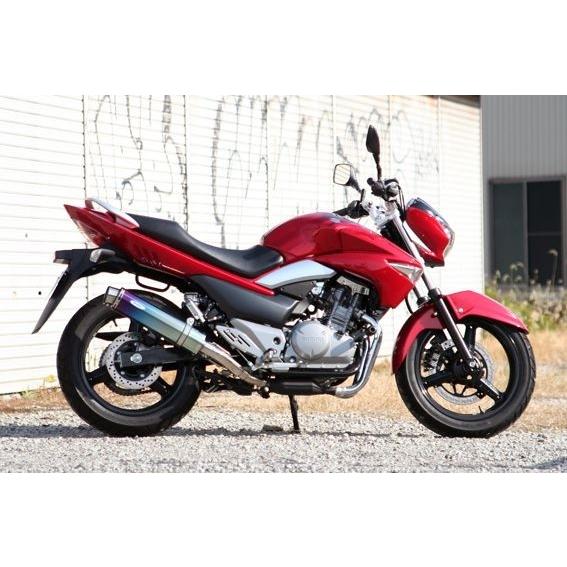 GSR250 JBK-GJ55D マフラー ARIA チタン タイプS スラッシュエンド 509