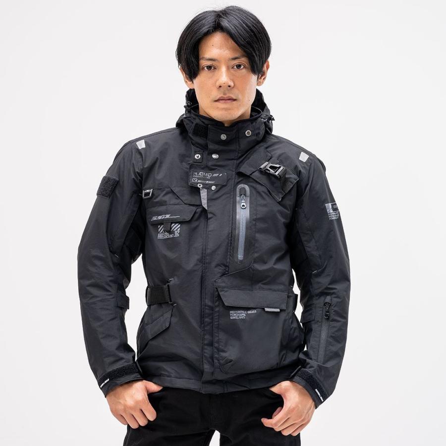 ラフ&ロード RR7252BK4 ウォーターシールドコマンドジャケット