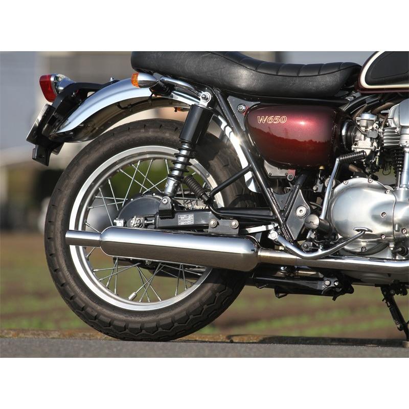 Kawasaki w650アールズギア ワイバーンクラシックマフラー ステンレス